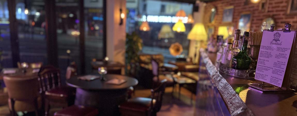 99 Perk Cocktail Menu